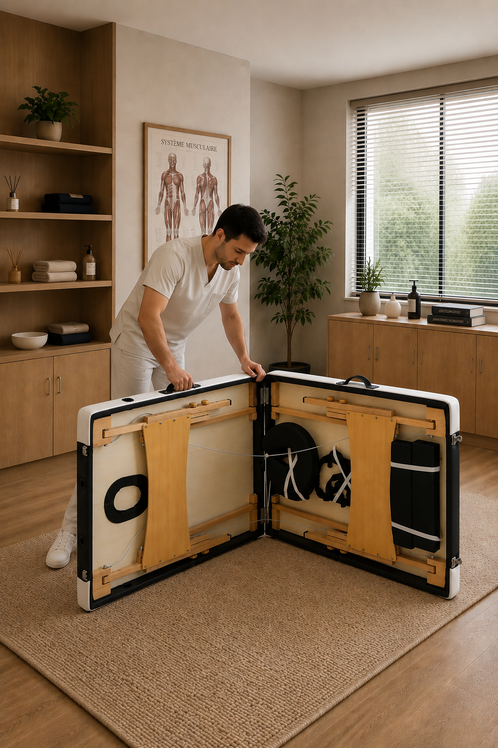 Table de massage 2 zones – Signature Core