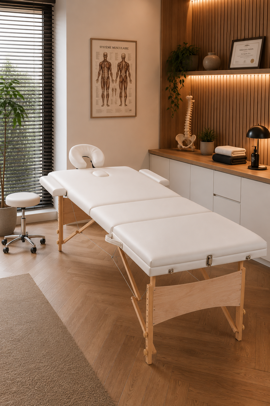 Table de massage 3 zones – Signature Pro