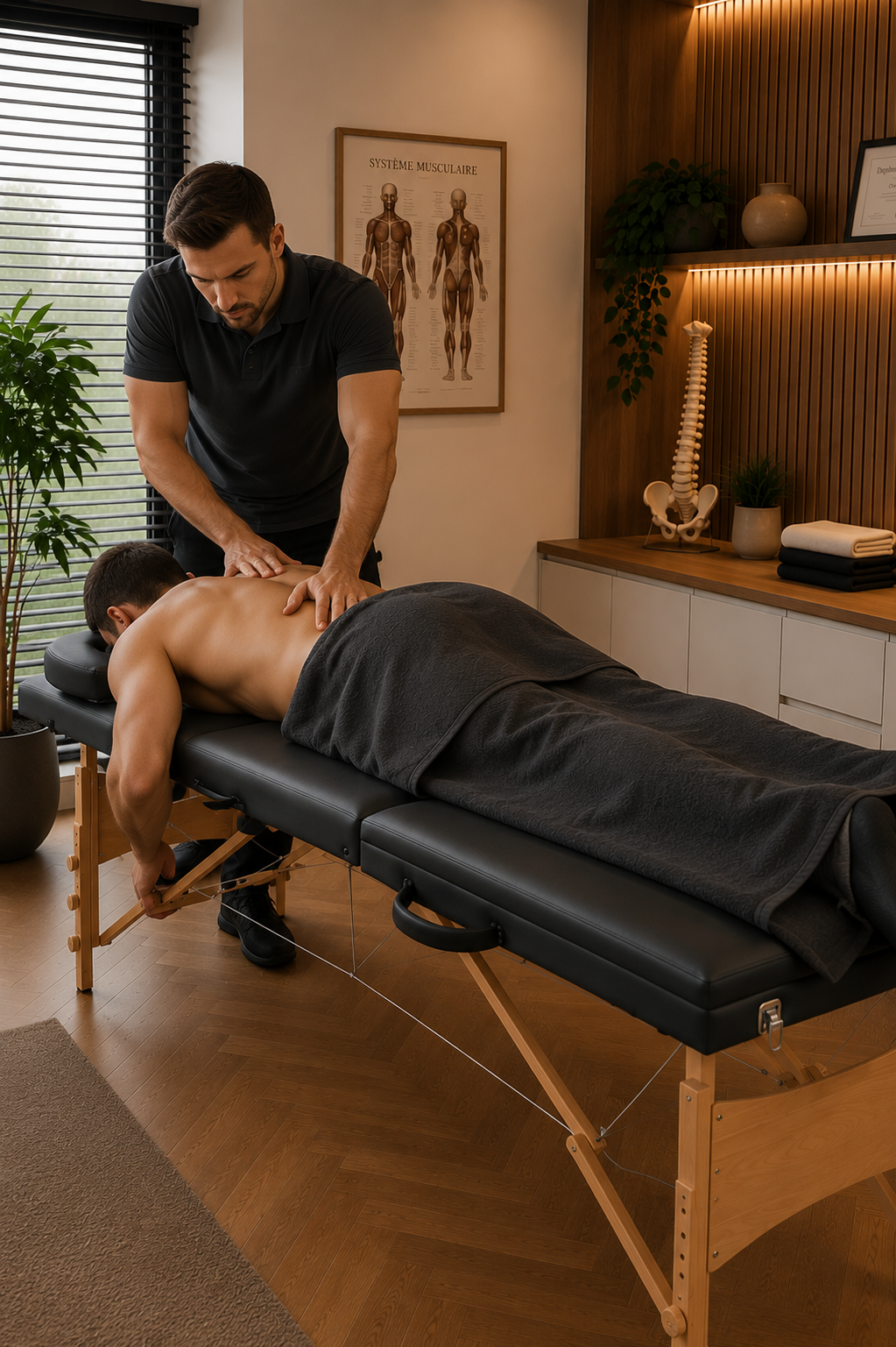 Table de massage 3 zones – Signature Pro