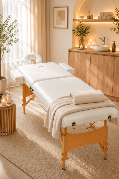 Table de massage 2 zones épaisse – Signature Confort